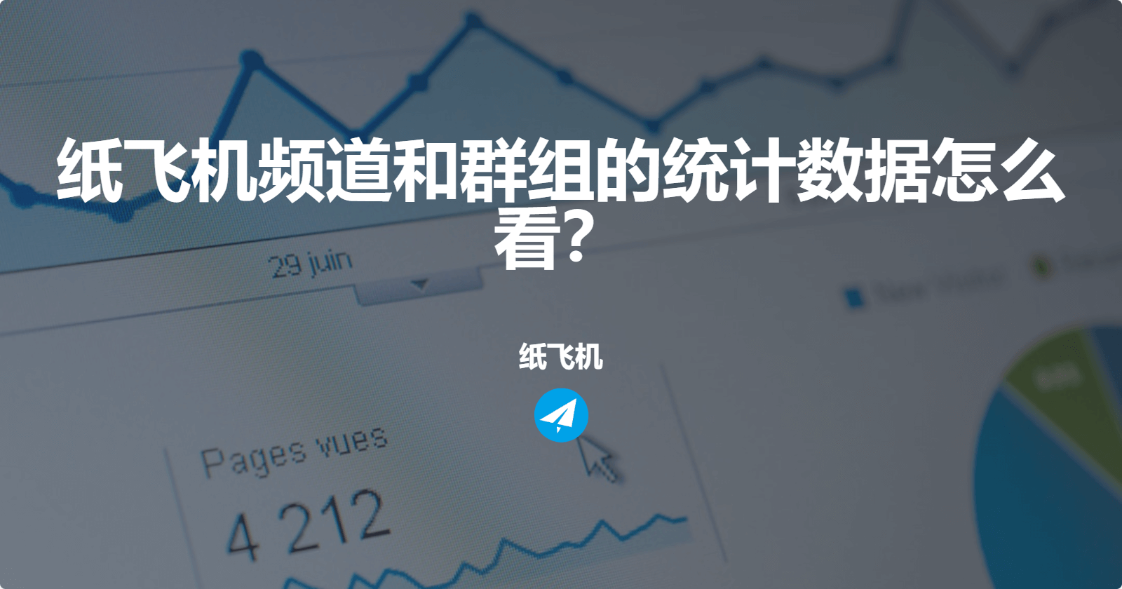 纸飞机频道和群组的统计数据怎么看？
